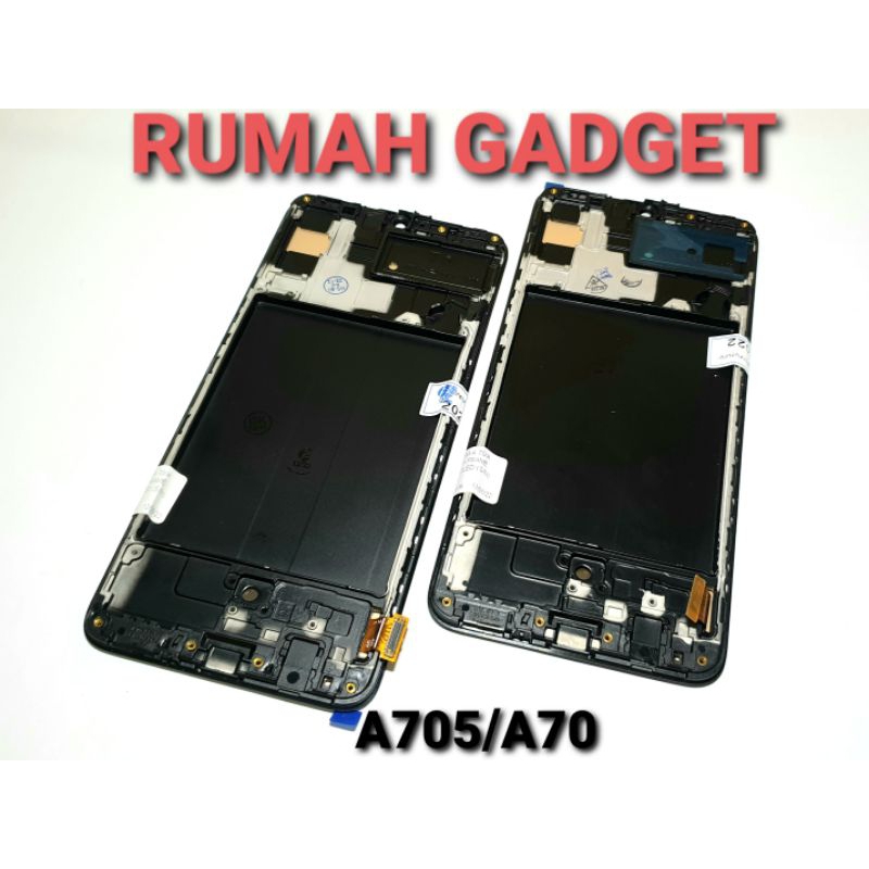 LCD SAMSUNG A705 A70 FULLFRAME/FULLSET TOUCHSCREEN