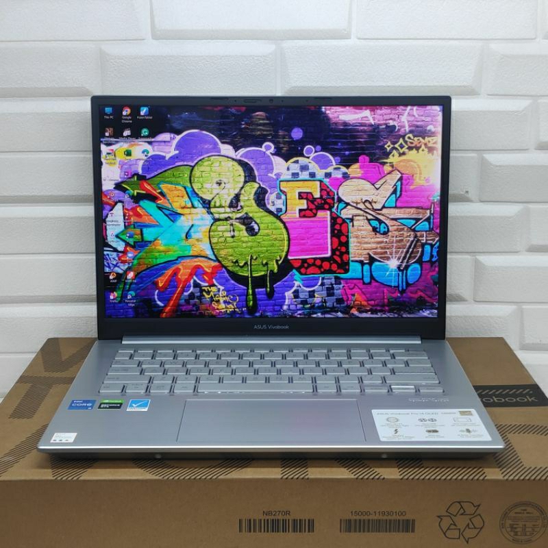 Laptop Asus Vivobook Pro 14 OLED K3400PH Intel Core i5-11300H RAM 8GB SSD 512GB GTX 1650