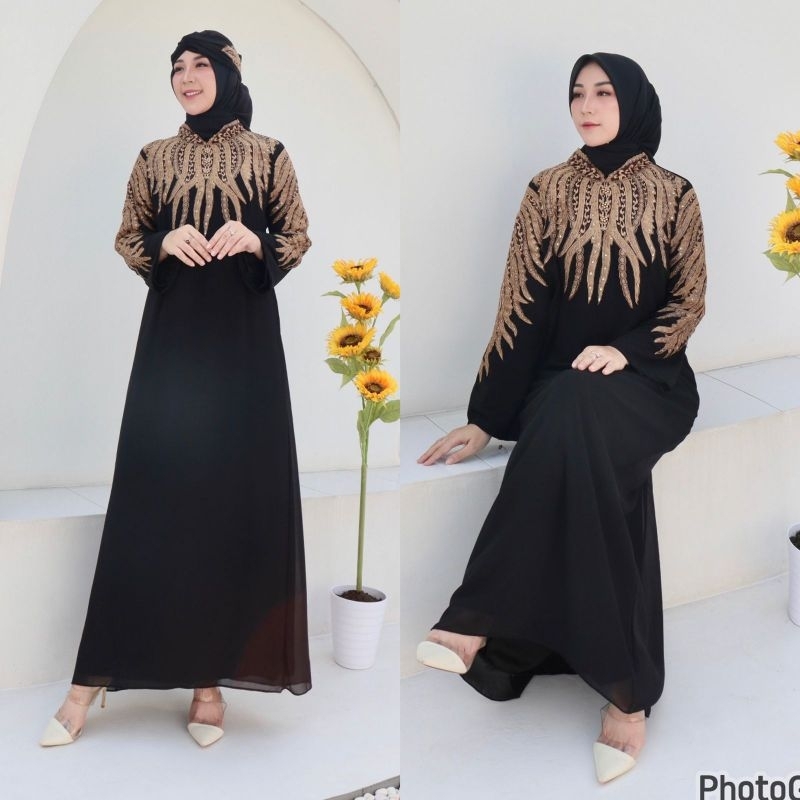 Gamis Kekinian Modern Aleta Original Butik