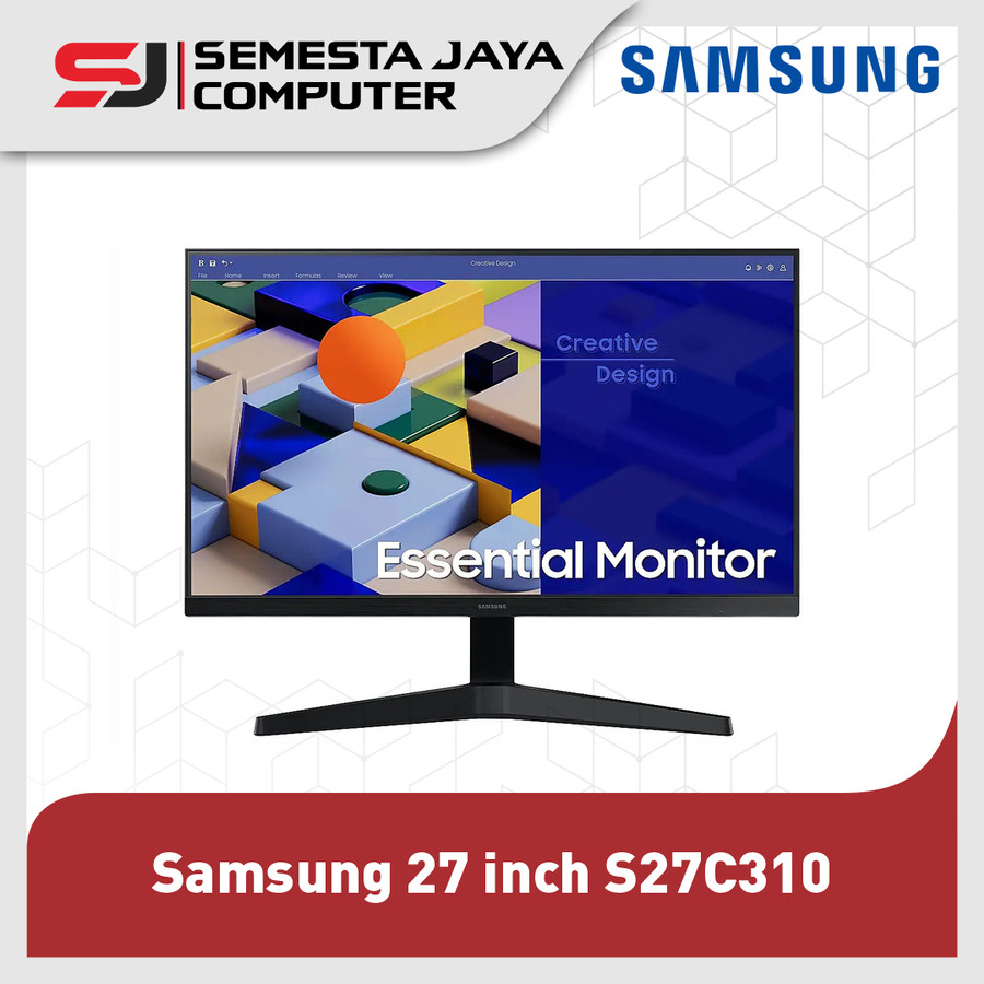 Monitor Samsung 27 inch LS27C310 27&quot; S31C IPS 75Hz HDMI