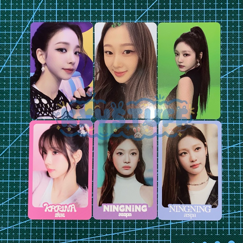 Trading Card TC Come To My Illusion CTMI aab AESPA Karina Ningning Giselle Winter