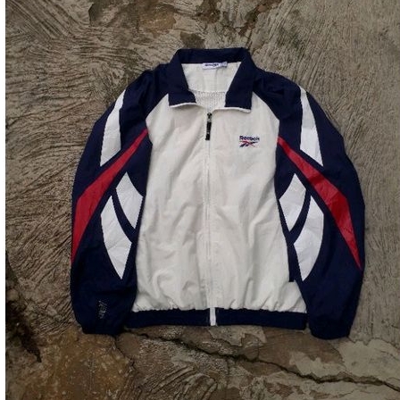 WINDBREAKER REEBOK x CRITIC BIG LOGO | WINDBREAKER REEBOK BIG LOGO | WINDBREAKER REEBOK VINTAGE | RE