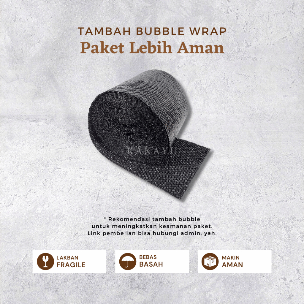 

Bubble Wrap untuk Meningkatkan Keamanan Paket
