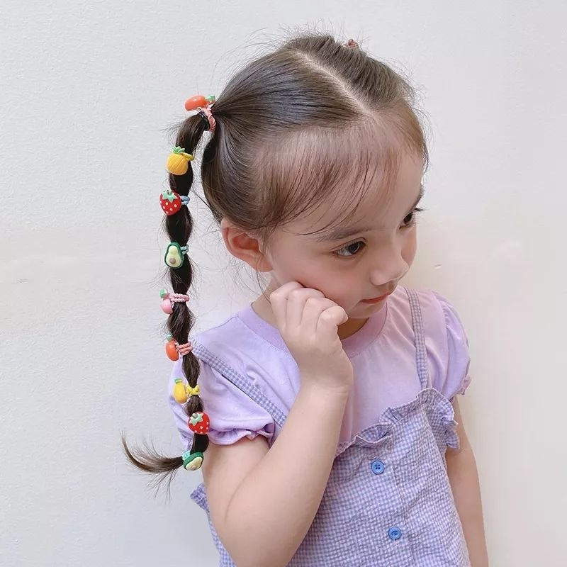 Jepit Rambut Anak Perempuan Lucu 10 in 1 Jepitan Rambut Fashion Karakter Jepitan Hair