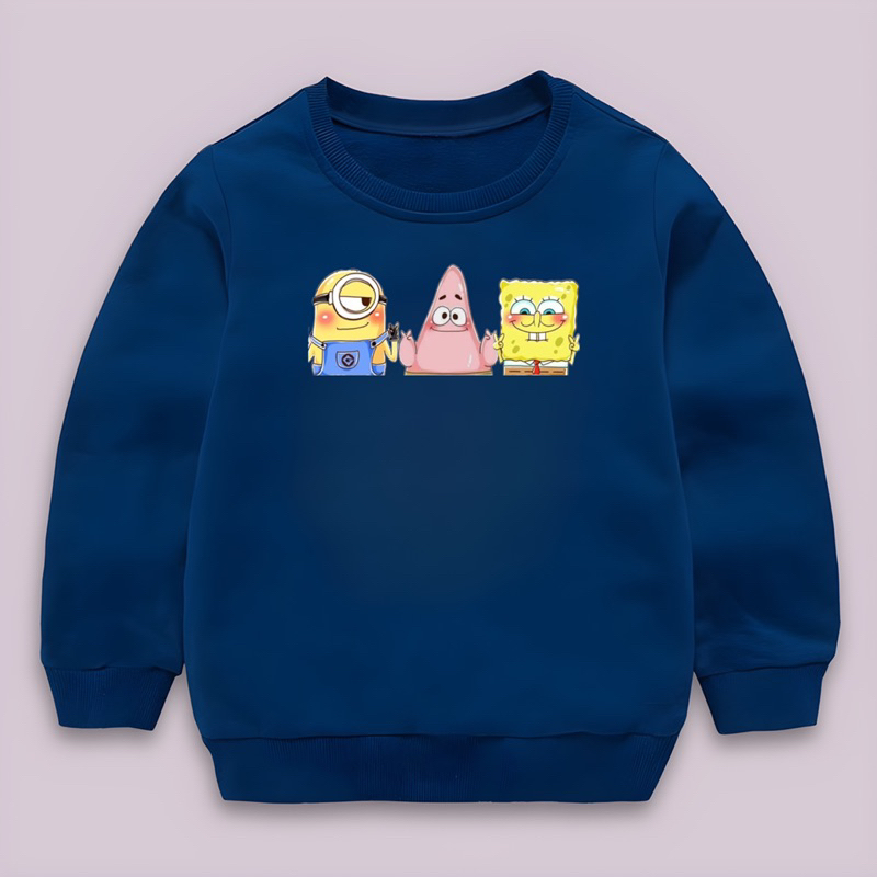 Sweater anak SPONGEBOB PATRICK hoodie anak 2-10 tahun