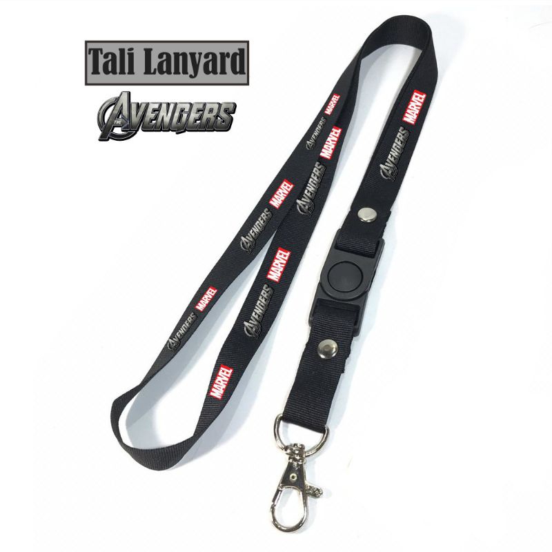 

Lanyard AVENGERS tali lanyard MARVEL gantungan kunci name tag id card kartu nama / lanyard podss vapee gantungan / bisa cod lanyard best seller lanyard hitam MARVEL COMIC lanyard murah / oring lengkap