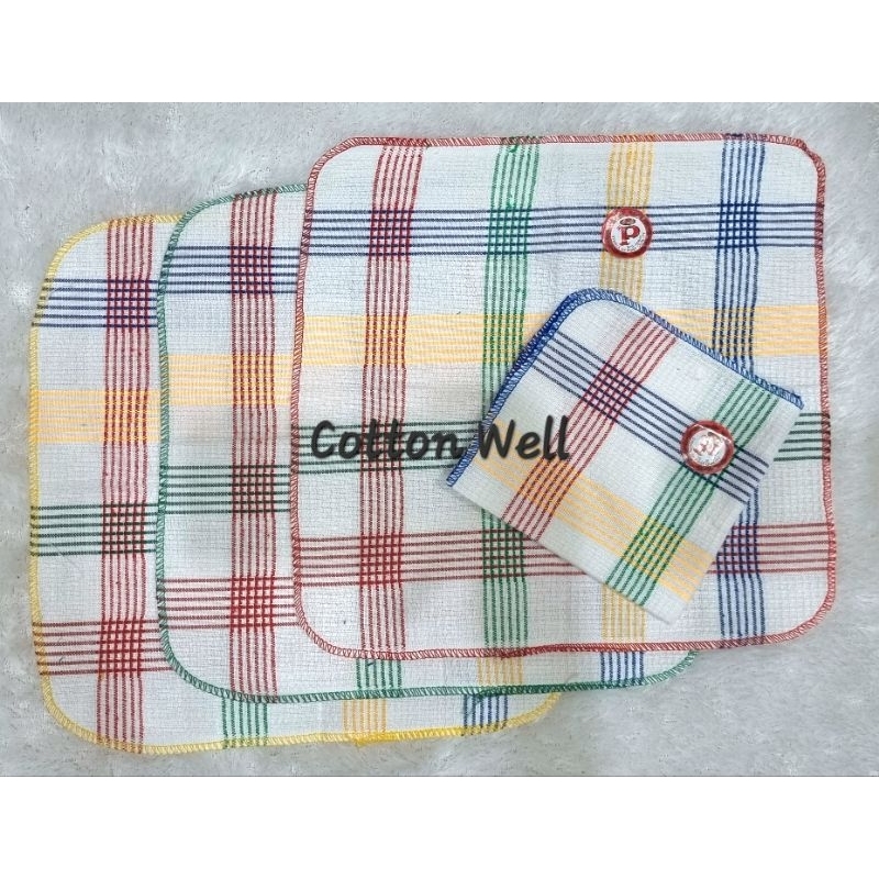 Serbet Waffle 30x30 cm Exclusive Kain Lap Meja Dapur Serbet Piring Gelas