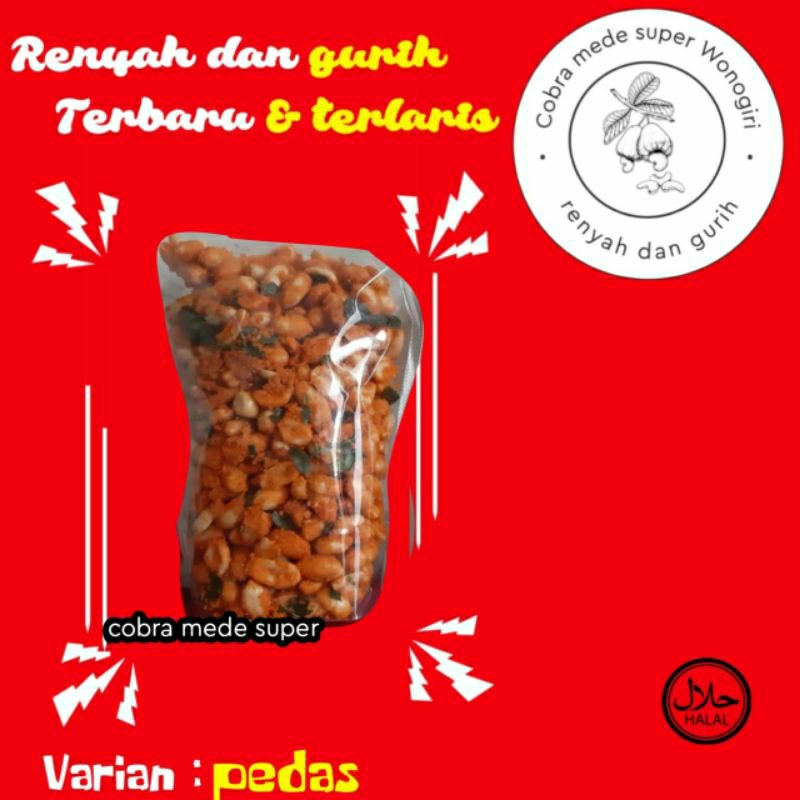 

KACANG MEDE GORENG RASA PEDAS & MANIS. 1 kg
