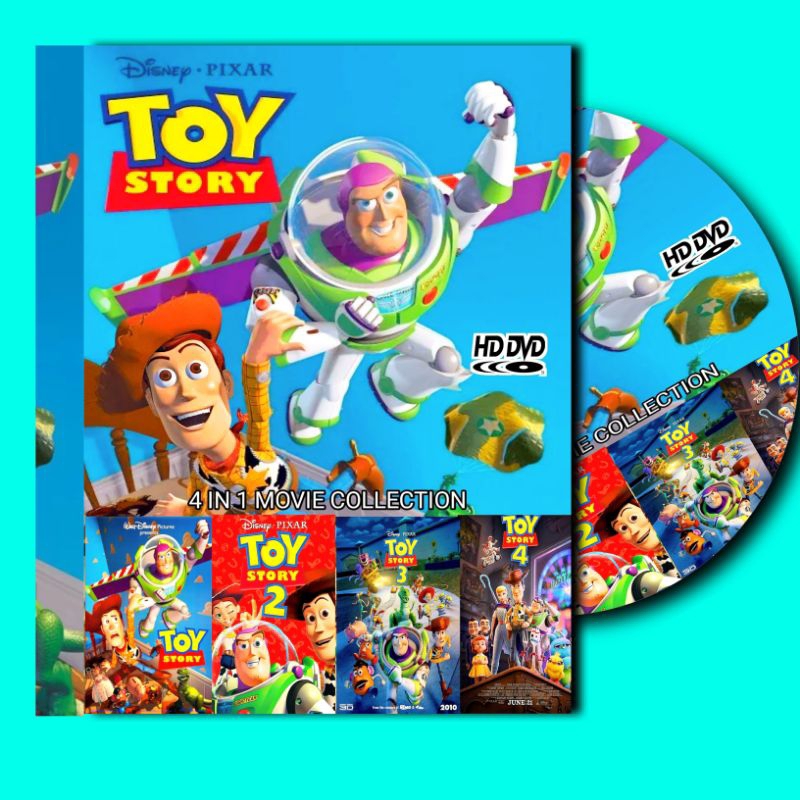 KASET FILM KARTUN TOY STORY LENGAK KUALITAS HD - KASET FILM ANAK - KASET FILM KARTUN ANAK - FILM TOY