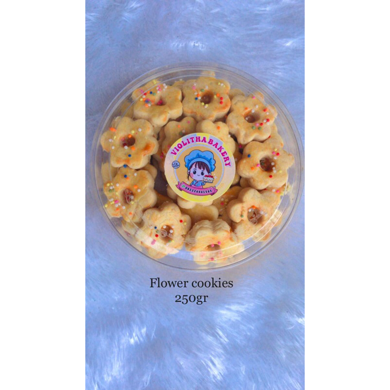 

flower cookies