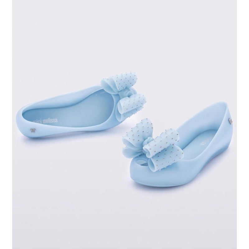 sepatu wanita melissa pita baby blue