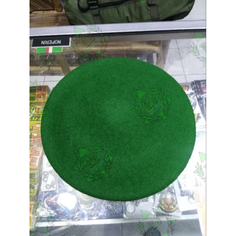 Baret hijau camel merah super wool spesial ekapaksi infantri bekang hub zeni