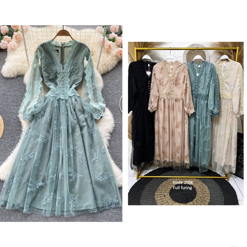 Dress Azura Dress Turki Dress Premium import Bangkok