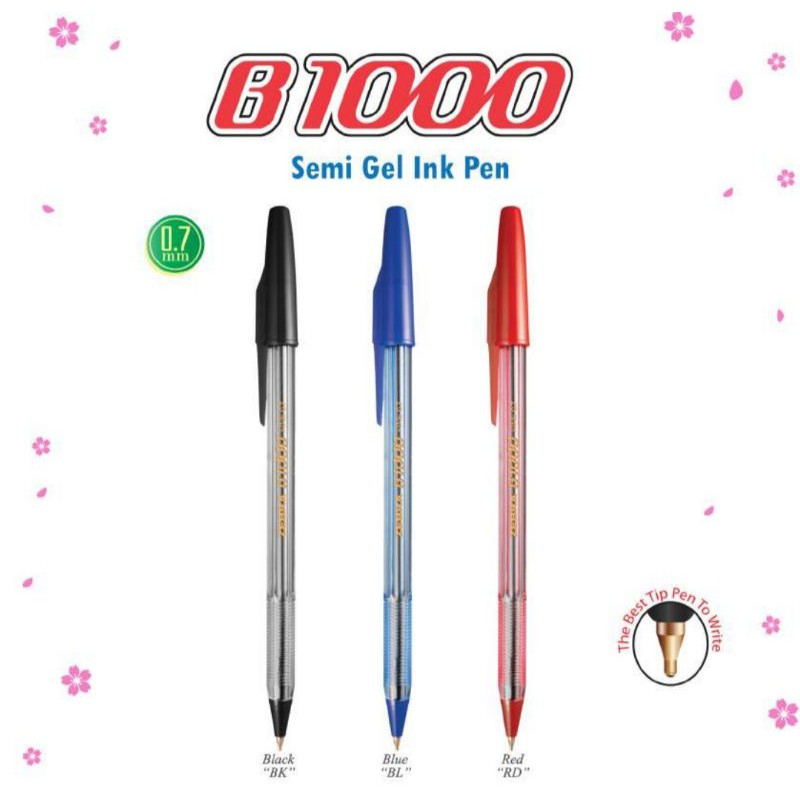 

Pulpen Semi Gel - Pulpen B-1000 #zebra