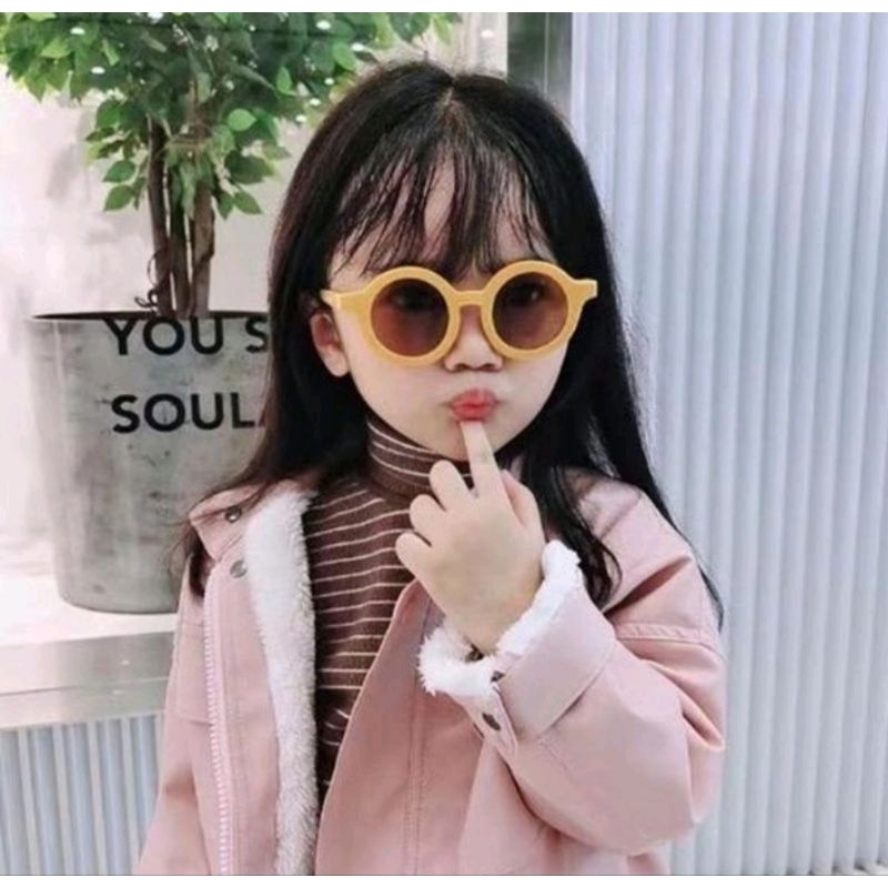 Kacamata Bayi dan Anak New Trend Style Korea Anti Ultraviolet