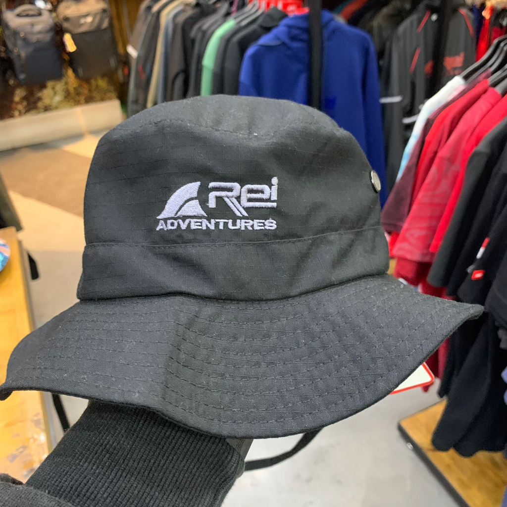 Topi Jungle Hat Pria Tropic Arei Outdoorgear - Black