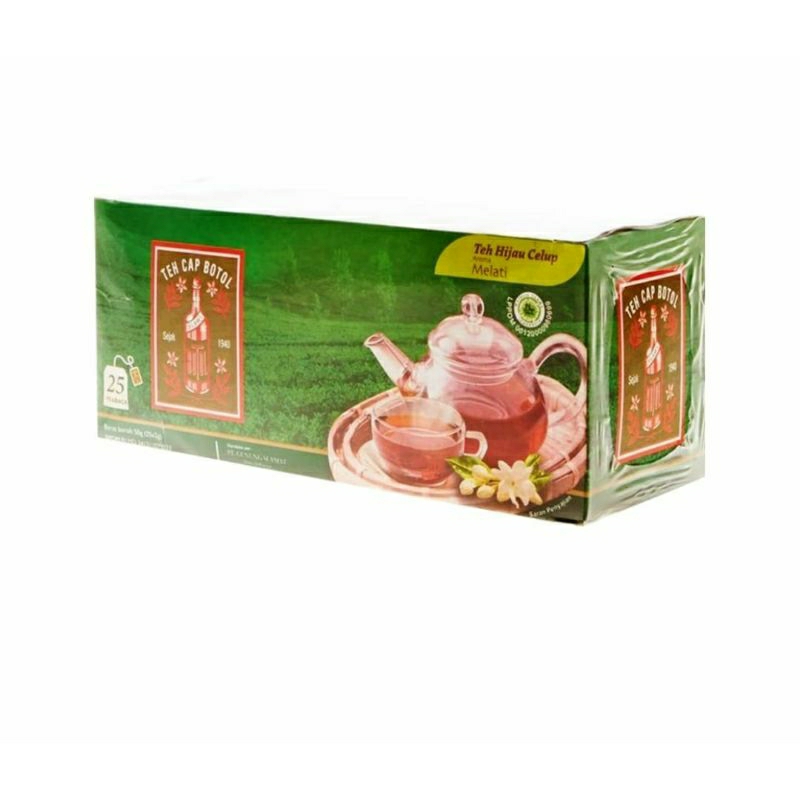 

Teh Cap Botol Hijau Aroma Melati 25 Bags