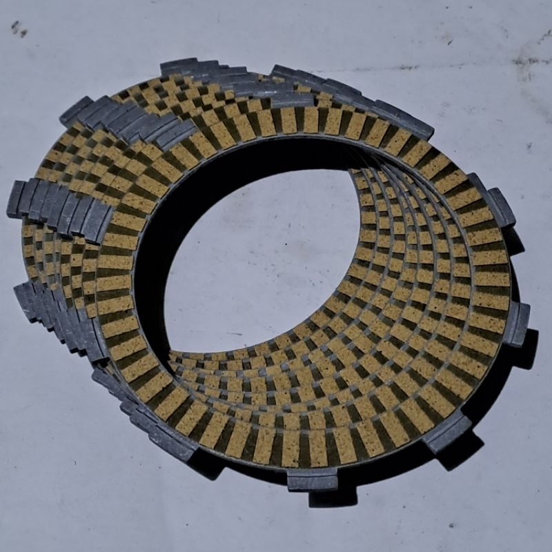 KAMPAS KOPLING TVS APACHE 310 SET 8 PCS/KEPING HIGH QUALITY