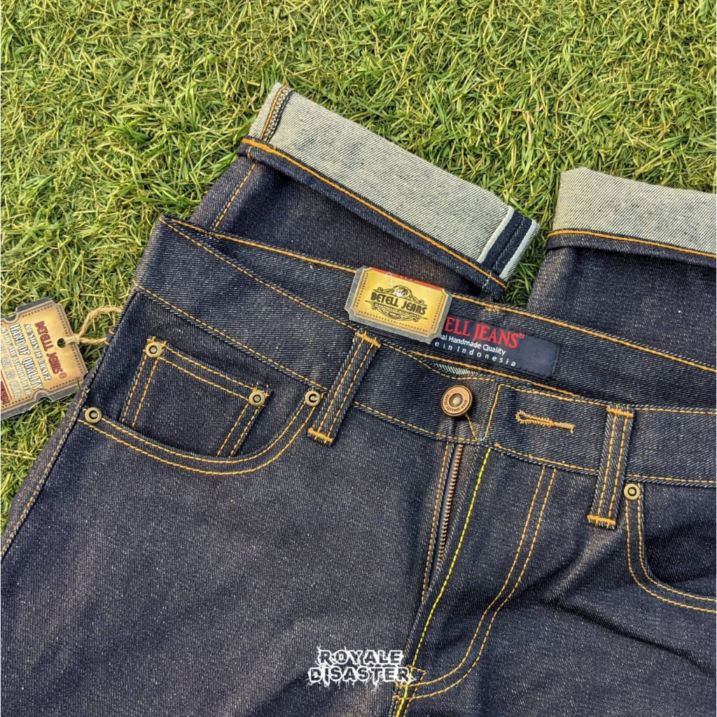 PROMO RAW DENIM / celana selvedge / celana salvedge / salvadge denim / denim selvedge / jeans selved