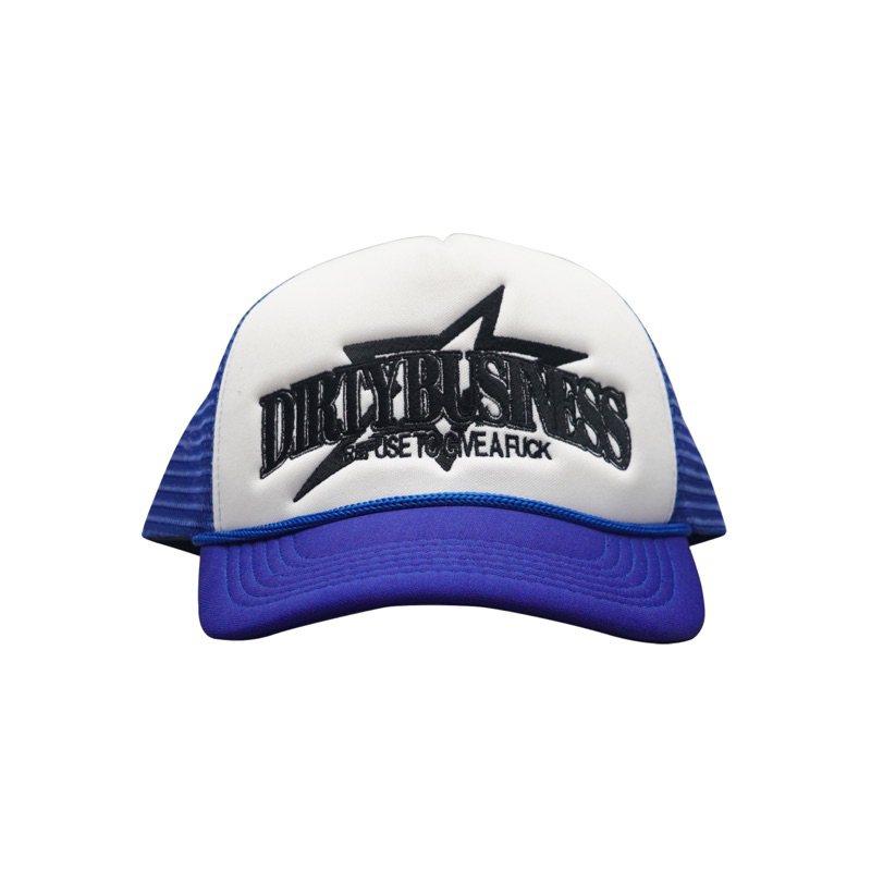 DirtyBusiness Trucker Hat Keita Blue