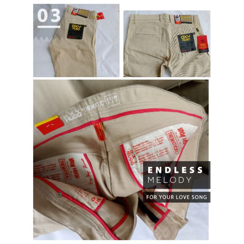 Celana Chino MURAH BERKUALITAS -BIG SIZE (OXY HUGO). Street
