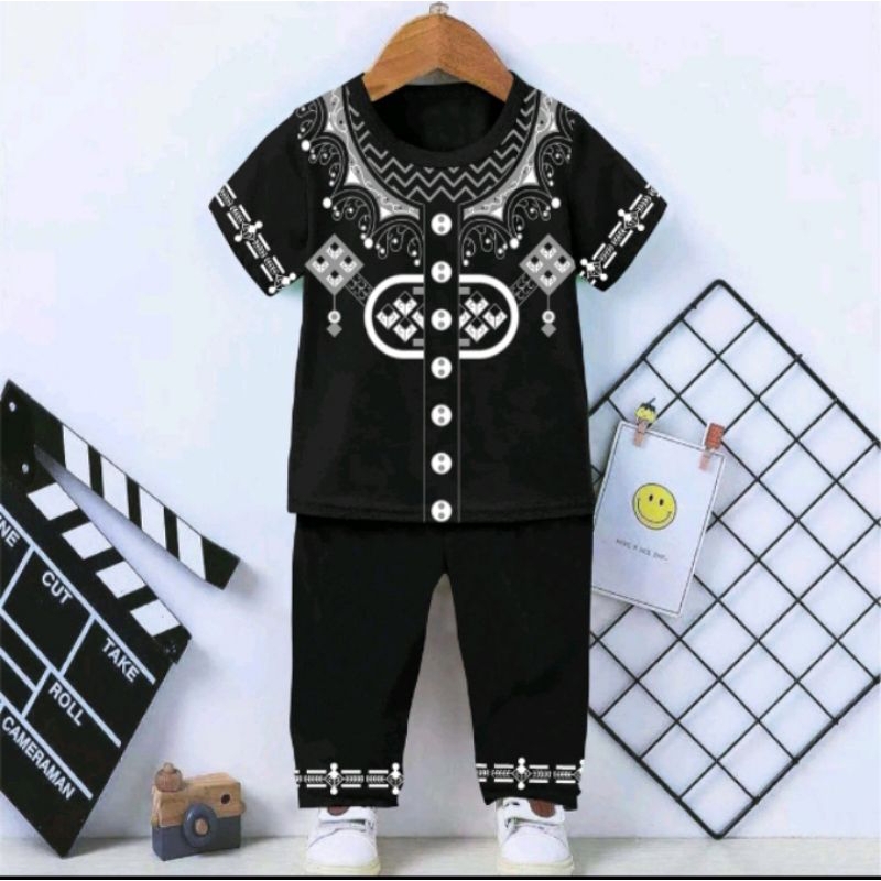 Setelan koko murah/ Baju setelan anak 1-5 tahun/ Baju koko