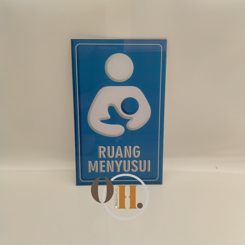 

Akrilik Ruang Menyusui - Ruang Laktasi - ASI Eksklusif - Nama Ruang