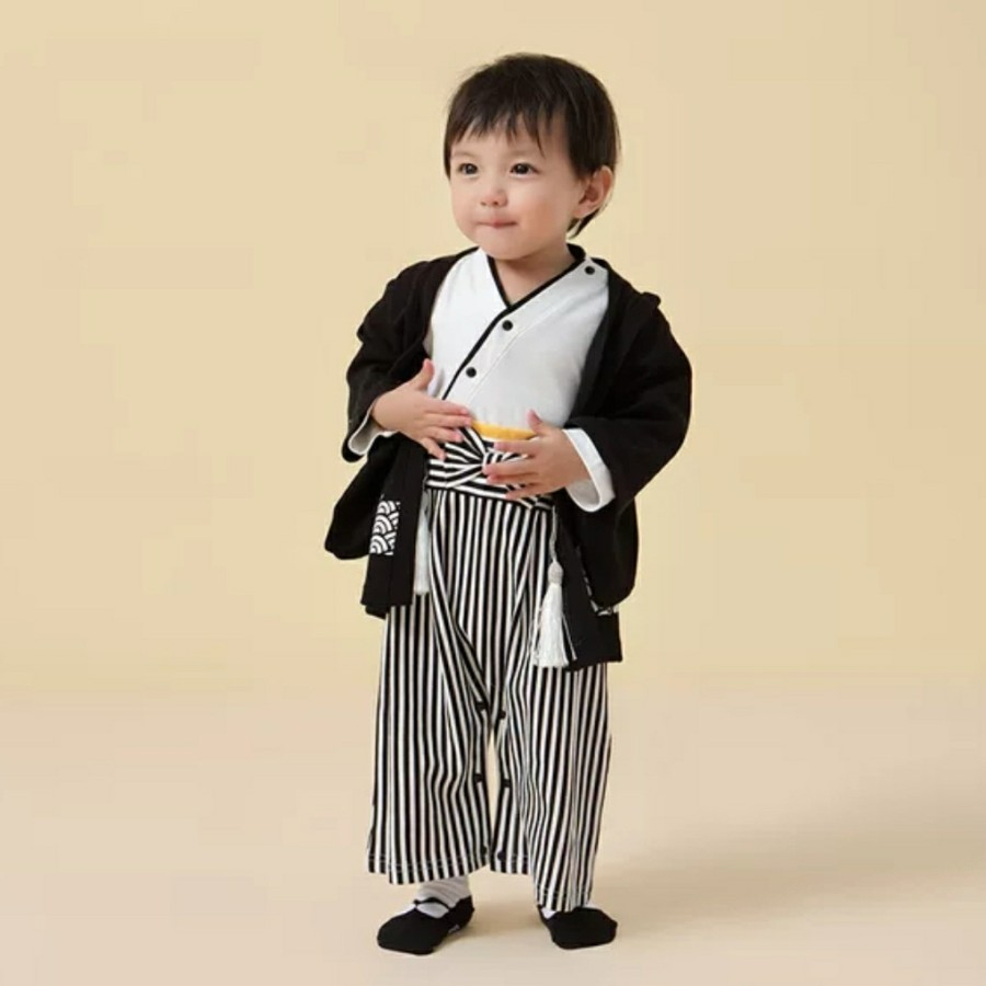 Japan Kimono romper bayi kostum jepang baby boy costum jumperr