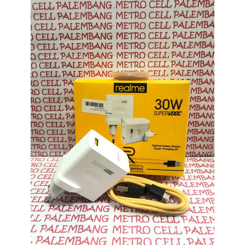 TRAVEL CHARGER REALME 30W MICRO