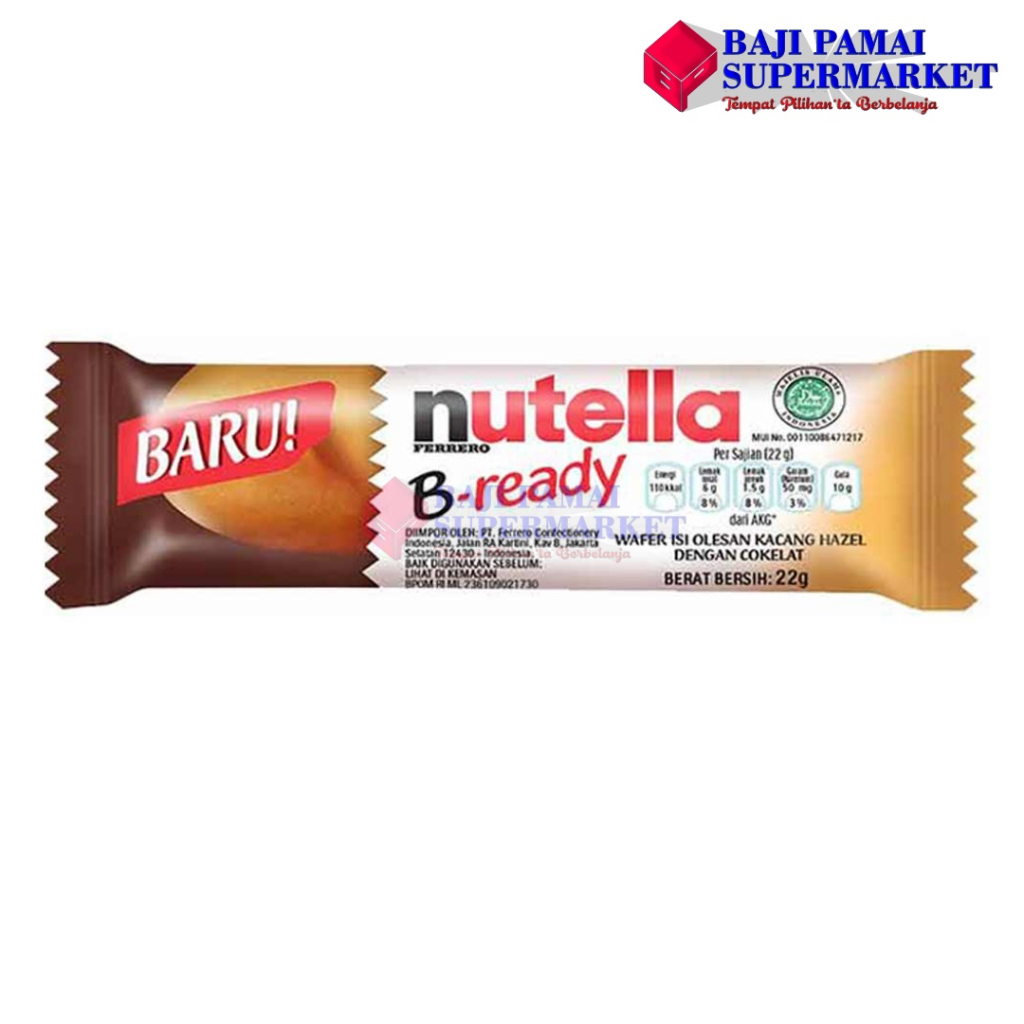 

Nutella B-Ready Ferrero Singles