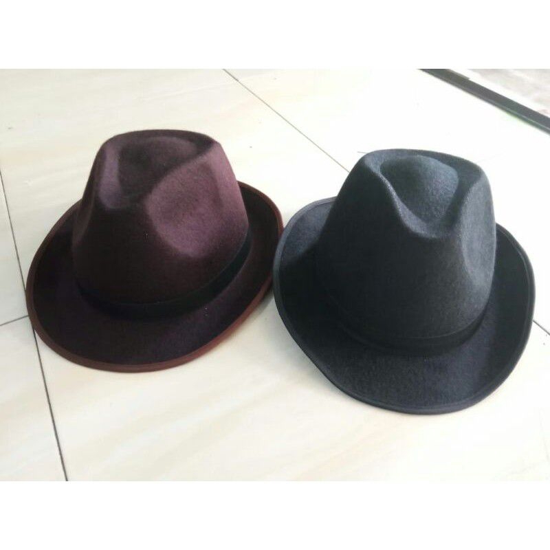 Topi Fedora / Topi Laken / Topi Coboy