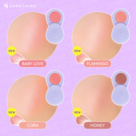 SOMETHINC TAMAGO Airy Blush | Blush On Wajah