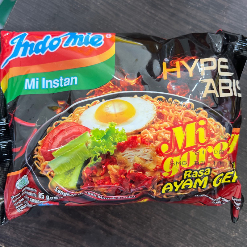 

Indomie Goreng Rasa Ayam Geprek