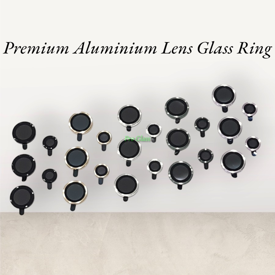 L04 Samsung S22 / S23 PLUS ULTRA Camera Lens Glass Protector Aluminium Ring