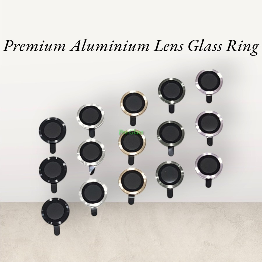 L04 Samsung S22 / S23 PLUS ULTRA Camera Lens Glass Protector Aluminium Ring