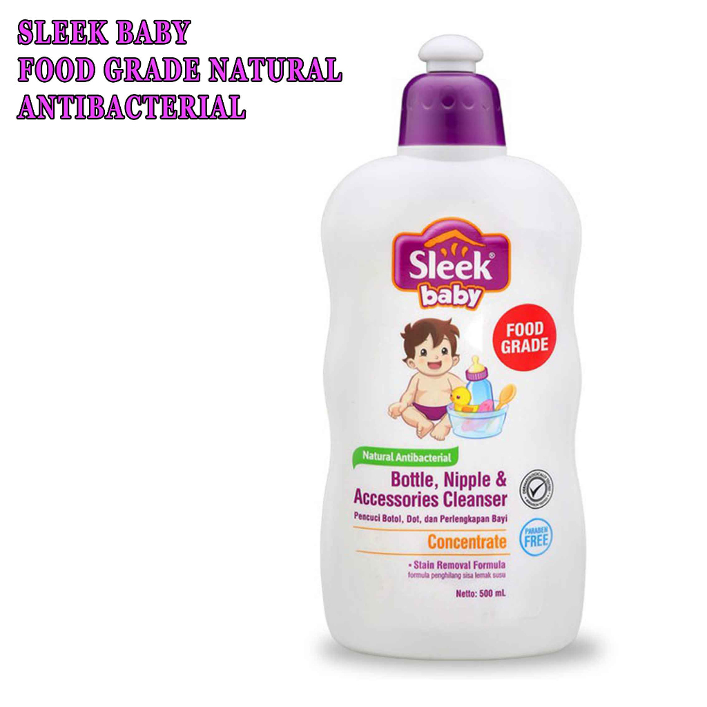 SLEEK BABY FOOD GRADE NATURAL ANTIBACTERIAL 500ml