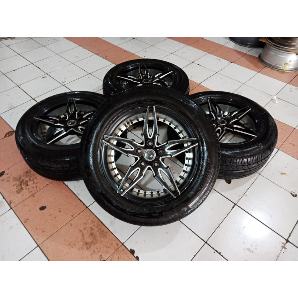Velg Mobil Reborn, Venturer, Ring 17 Velg Mobil Bekas JF R17 Ban 225 60 R17 Achiles