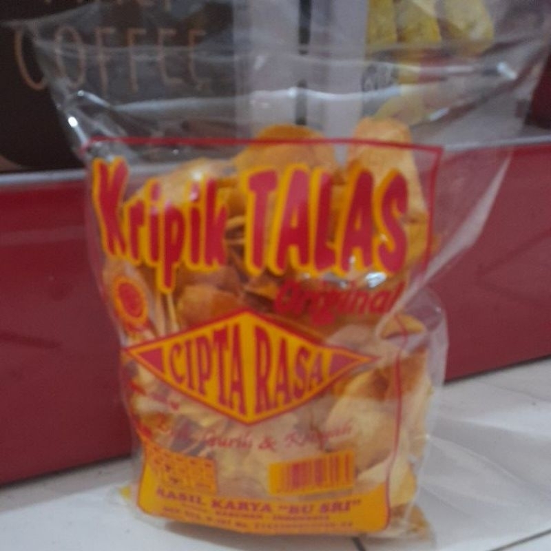 

snak kripik talas