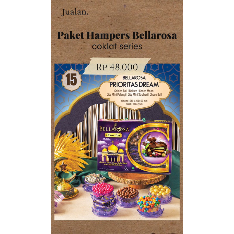 

Paket Hampers Bellarosa Prioritas Dream