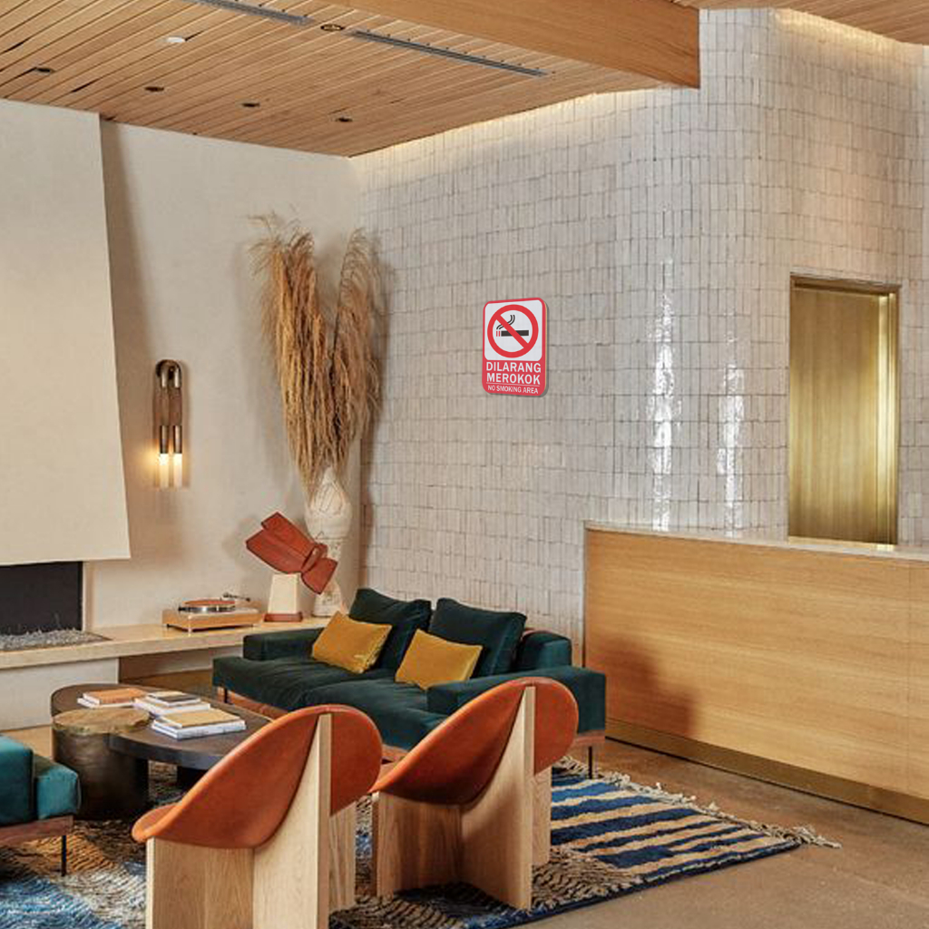 READY Zehandcraft - Hiasan Dinding Dilarang Merokok