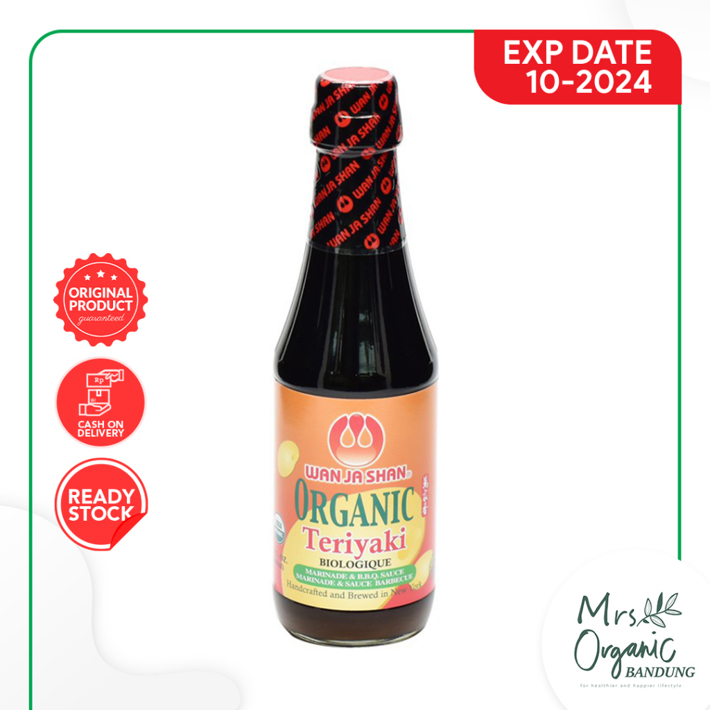 

Organic Teriyaki Sauce Wan Ja Shan 300 ml