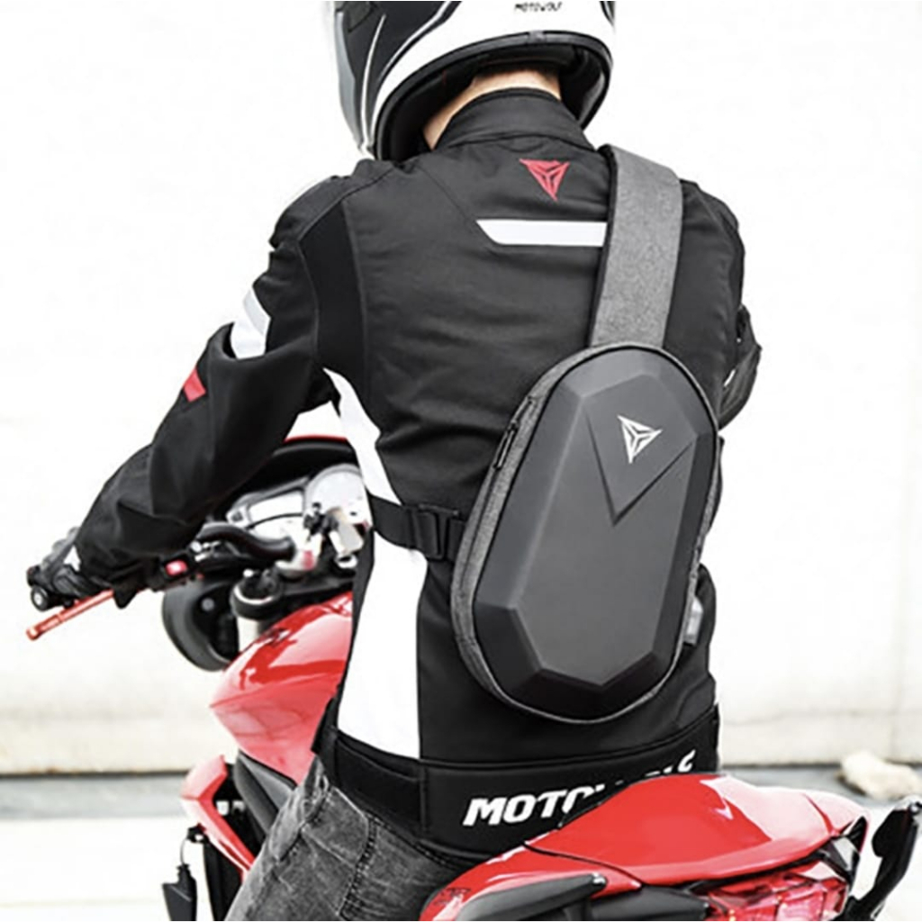 Tas Selempang Motowolf MDL0704 Unisex Shoulder Bag dengan Port USB