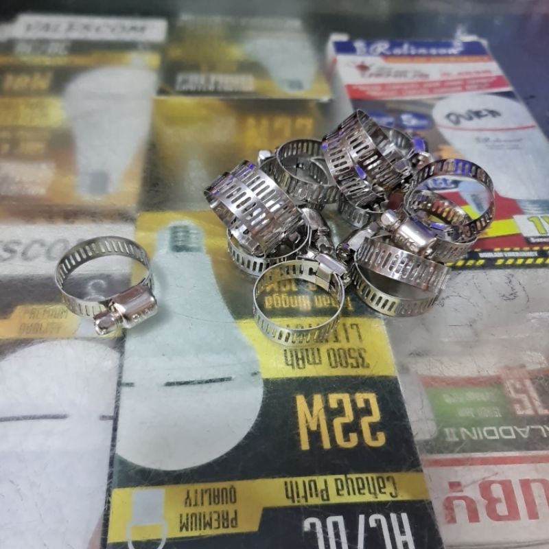 (1PCS) cincin selang gas stenlis /Clamp selang gas ,cincin untuk tabung gas