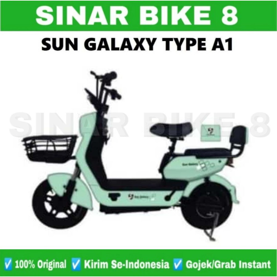 Sepeda Listrik Electric Bike SUN GALAXY A1 E Bike 350 Watt