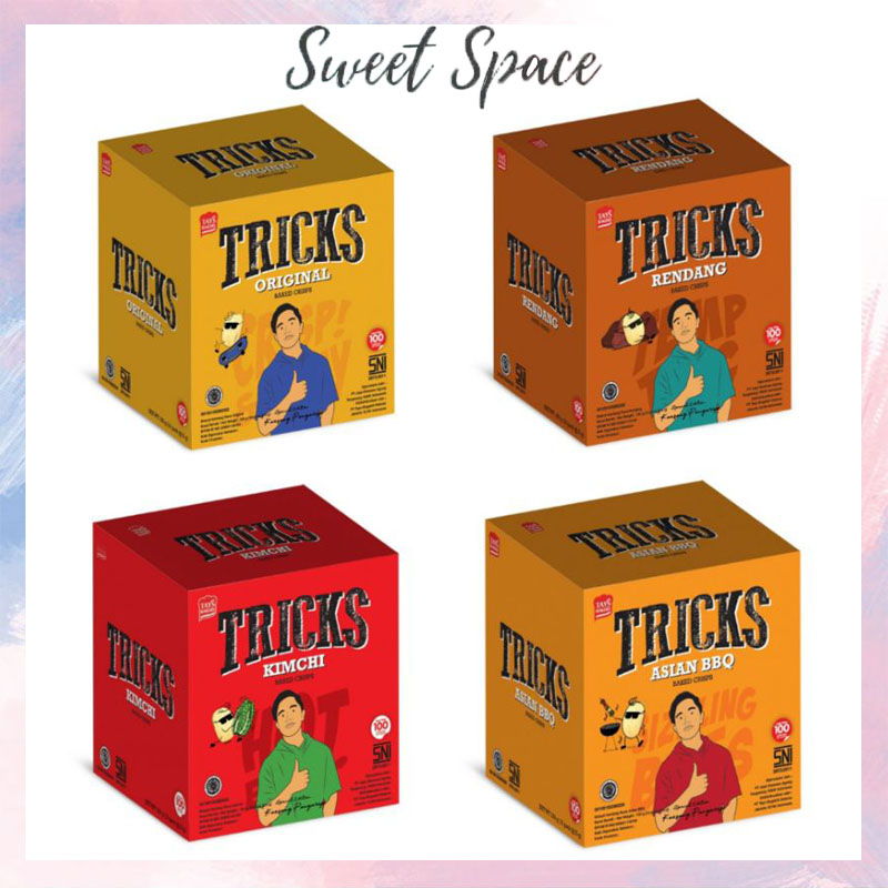 TRICKS POTATO SNACK 1 BOX ISI 10 PCS [SWEETSPACE]