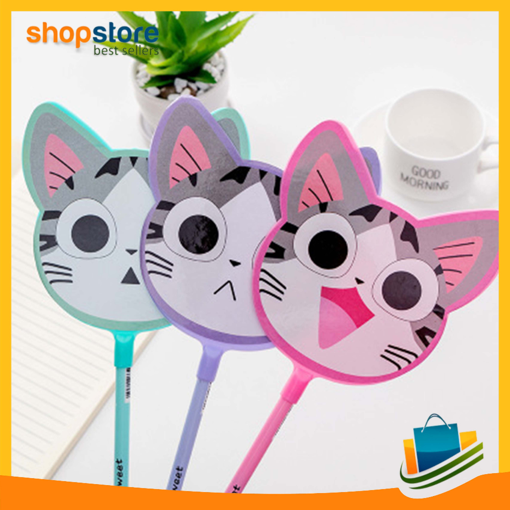

Pulpen Kipas Animal Souvenir Lucu pen Kipas Karakter Kucing Import COD 476