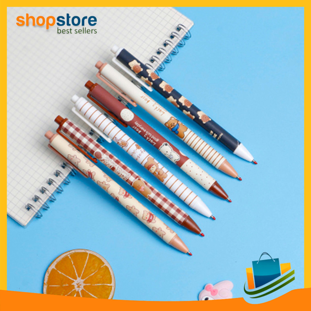 

Pulpen Pelajar Dan Kantor Lucu Puru Bear pen Gel Motif Cartoon Import COD 299