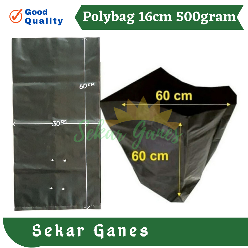 Polybag Polibek 60x60cm Polibag Besar 60x60 cm Kualitas Bagus Grosir