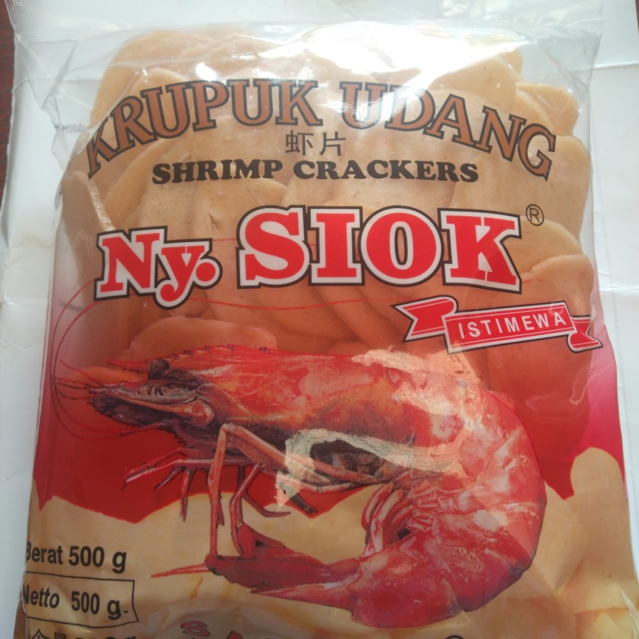 

krupuk udang ny siok oval