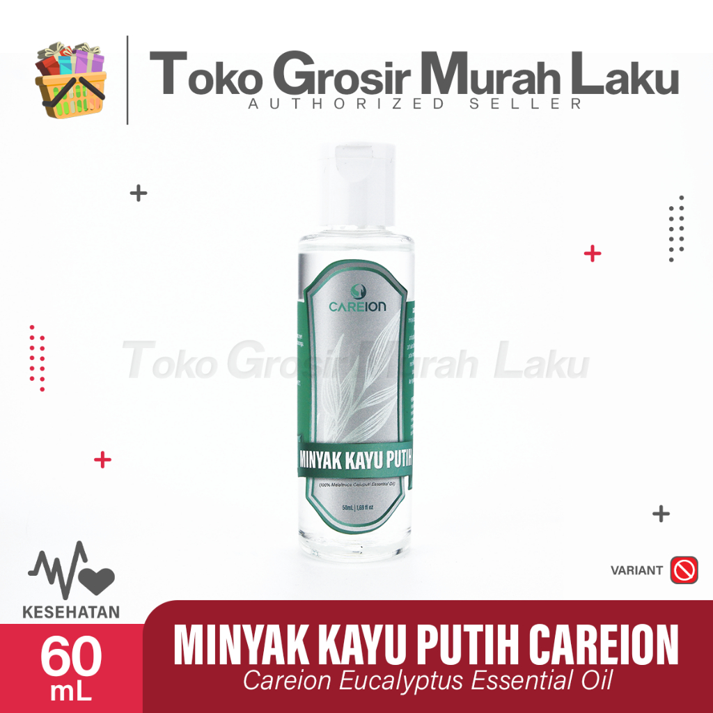 MINYAK KAYU PUTIH CAREION EUCALYPTUS ESSENTIAL OIL - 60 ml